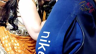 Devar bends village bhabhi over at ranch for doggystyle ass fuck while she gets buffalo fodder