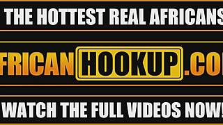 Big cock american boyfriend dominates sexy ebony girlfriend rough missionary