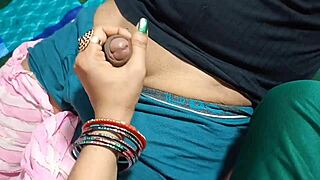 dirty hindi talk as sasur fills bahu mouth with hot cum