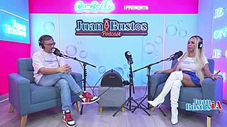 Sexy MILF PamelaXPice wildly rides massive dildo to squirting orgasm