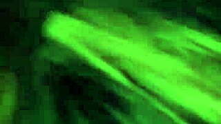 Her plump lips crave every drop of creamy reward