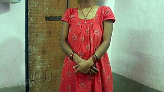 desi tamil gf rides lover's cock indoors