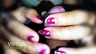 New Maid's Handjob Skills Are Insane! Close-Up Cumshot Orgasm Explosion