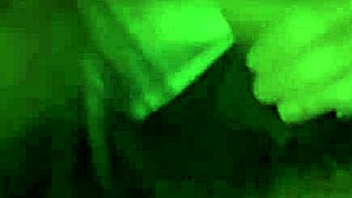 Her plump lips crave every drop of creamy reward