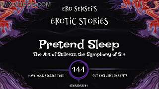 imagine you're feigning sleep while i tease you into erotic pov orgasm