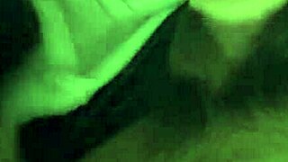 Her plump lips crave every drop of creamy reward