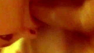 miss kelsee slurps cock then bends for cum filled pussy pound