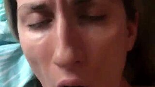 Pigtails milf bends over for deepthroat blowjob then doggystyle pounding