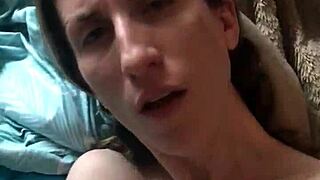 Pigtails milf bends over for deepthroat blowjob then doggystyle pounding