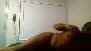 Chubby Hubby's Solo Cum Tribute To Porn Teacher Wife