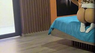 Latina big ass student RIDES padrastro's cock ANAL intenso