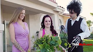 My fingers enchant Jessica Ryan and Annie King in wild group play