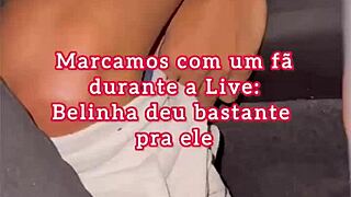 Belinha's Live Peek Sparks Wild Cuckold Workout Fuck