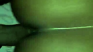 Young black babe gets destroyed doggystyle by huge black monster cock