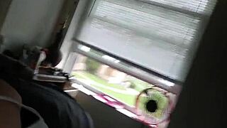 Lil White Bunny Squirts on BBC While Sucking for Creampie