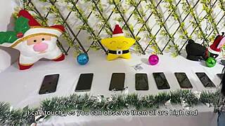 desperate latina trades big ass sex for cash in xmas store cuckold phone pov taboo roleplay