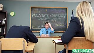 innocent teen chloe rose sparks hot chemistry