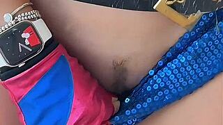 hey nerd, emanuelly raquel as harley quinn wants you stroking to her big tits and ass worship... now!