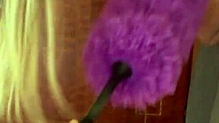 Skinny polish maid Candie Cross drops knees deepthroat sloppy blowjob submissive petite tits cosplay roleplay