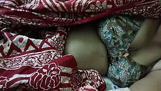 Desi bhabhi sneaks away to flash her wet pussy at her boyfriend in private