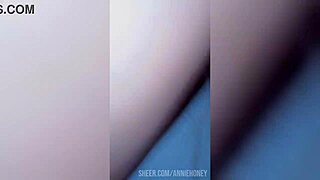 she slips tiny shorts aside fingering her shaved pussy close up homemade latina style