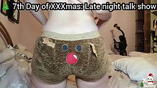 Romanian brunette's first week farty xxxmas features kinky cosplay ass blasts