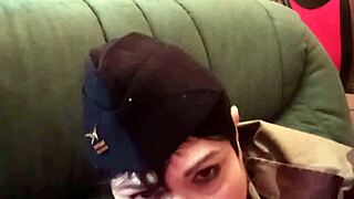 chienne marie suckin that hot militaire cock hard