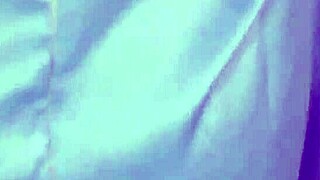 brunette teen slut in miniskirt stockings lifts dress panties for creampie masturbation soak