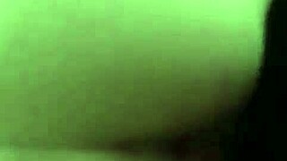 This couple's big round ass beauty takes a fresh load right on her cheeks