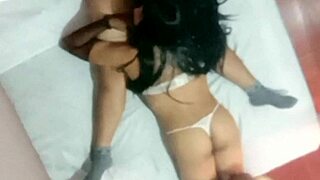 i love starting slow so they wreck my big latina ass hard making me moan in pleasure