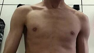 Teasing Strokes from Hung Young Stud Build to Explosive Release