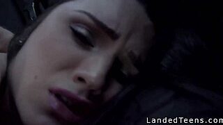 hey check out this busty teen hitching a ride for backseat monster cock facial