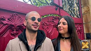 omg vênus this french brunette bomb with huge natural tits sucks cock like a goddess!!