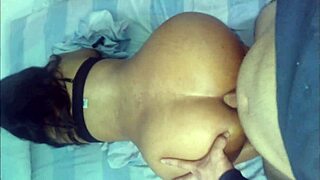 my stepdad abused my ass gaping it wide with his monster cock creampie