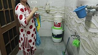 naughty indian stepsis flirts blows hot stepbro then rides to cum explosion