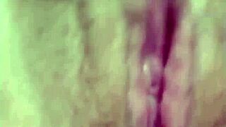 Aussie Wife Masturbates Horny in Bedroom