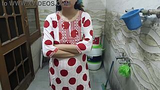 naughty indian stepsis flirts blows hot stepbro then rides to cum explosion