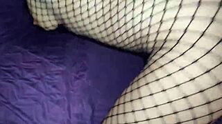 Milf Wife's Lingerie Stockings Home Casting Explodes into Hot Action!