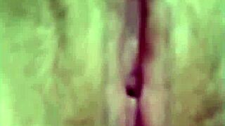 Aussie Wife Masturbates Horny in Bedroom