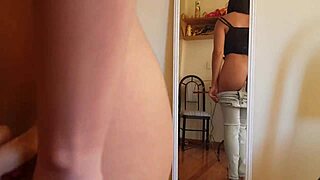 colombian stepsis moans begging for raw no-condom pounding