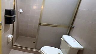 The 18-year-old white girl sneaks sex with hotel servant in pov creampie finish