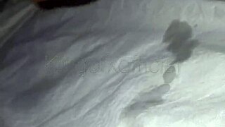 dotado explodes cum in sexy homemade solo stroke session