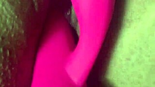 curvy latina young beauty orgasms multiple times with vibrator