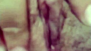 Aussie Wife Masturbates Horny in Bedroom