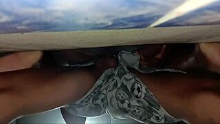 ever seen her huge natural tits bounce riding monster cock before doggy creampie?
