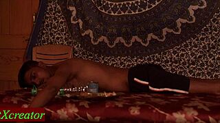 surprise midnight sex with the horny neighbor bhabhi next door