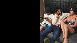 Stepbro loves watching me fuck his friends