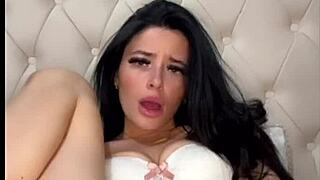 british coed teases with solo toy play in hd