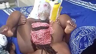 Watch this African ebony take it bent over doggystyle deep