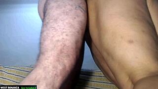 i choke her big tits latina milf then fuck pussy hard till she sucks cum